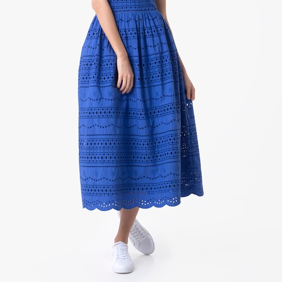 Tommy Hilfiger Blue Midi Dress - Picture 4 of 4